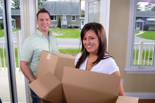 Storage units and boxed belongings for Borough residents and businesses