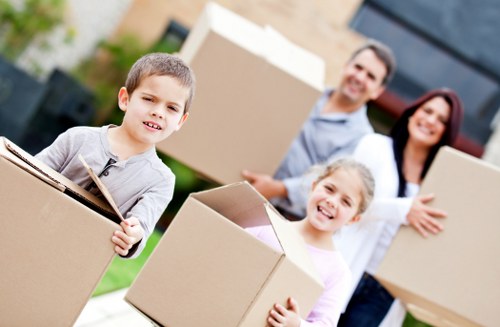 Man and van vehicle helping with a move in Borough