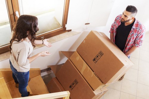 Van loading service for Borough flat moves and small removals