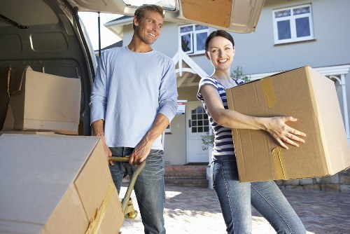 Office moving team planning access and loading in Borough